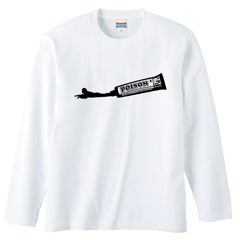 ロングスリーブTシャツ / ZOMBIE - 男装上衣/T 恤 - 棉．麻 白色
