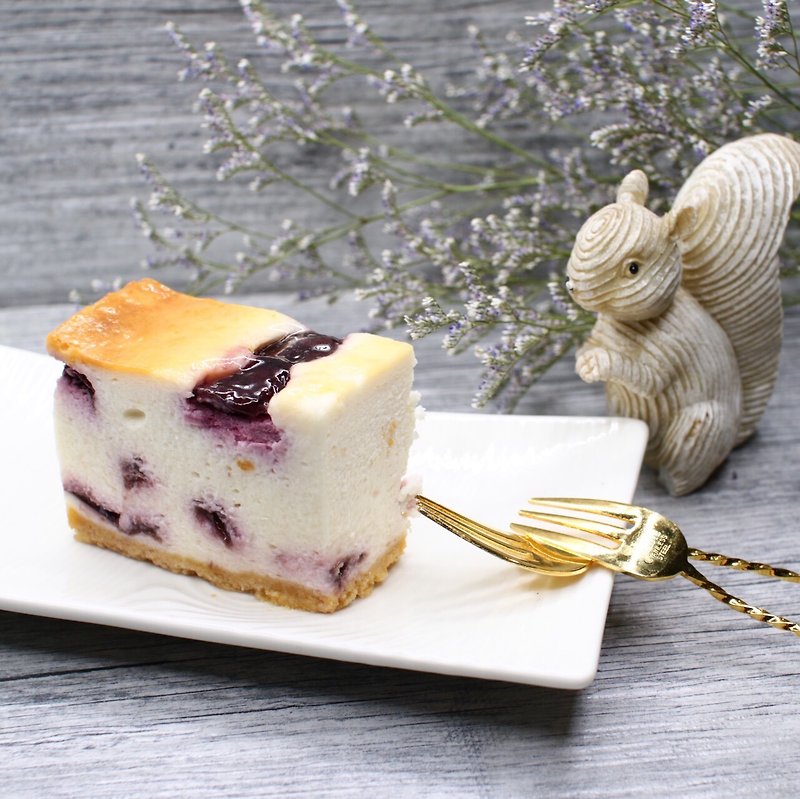 夏-白酒樱桃重奶酪蛋糕卷 - 咸派/甜派 - 新鲜食材 紫色