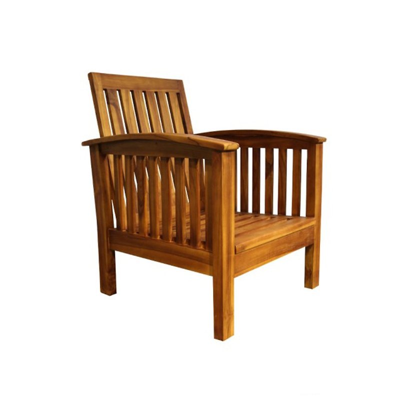【吉迪市100%全柚木家具】ETLI002C 柚木经典单人椅 (不含垫) - 椅子/沙发 - 木头 