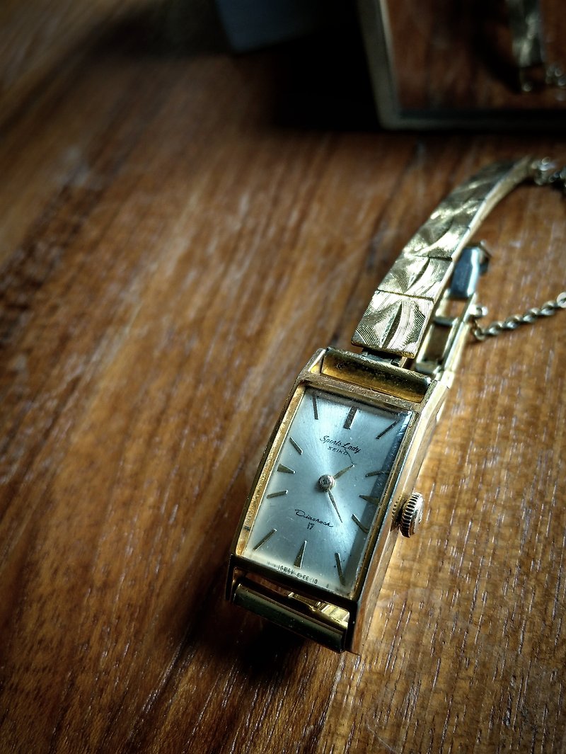 Seiko 女仕手上链古董表 vintage watch 优雅生日礼物 - 女表 - 其他金属 金色