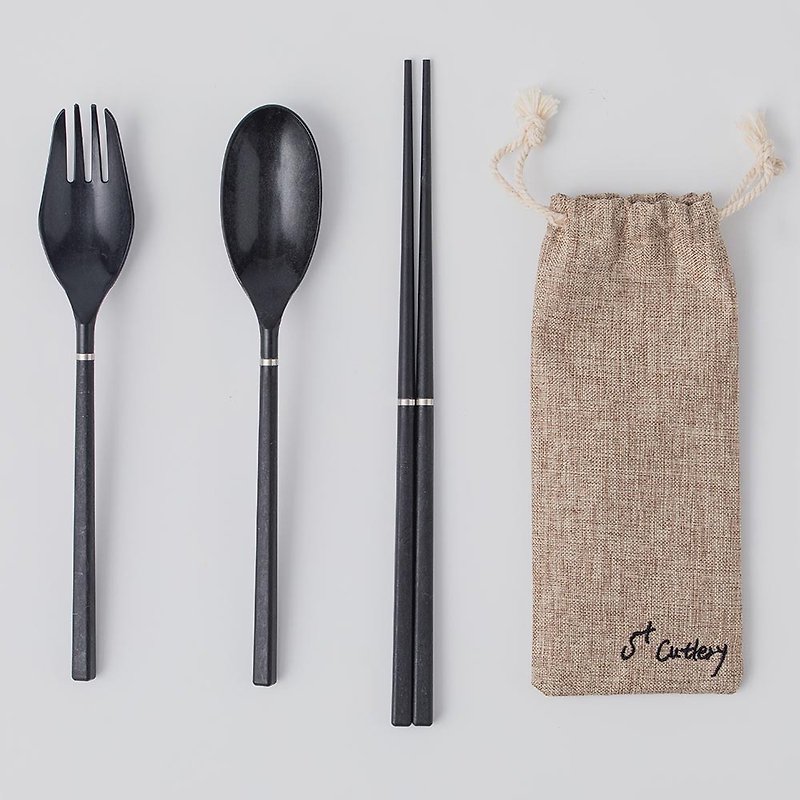 S+ Cutlery 轻巧餐具组 - 餐刀/叉/匙组合 - 环保材料 多色