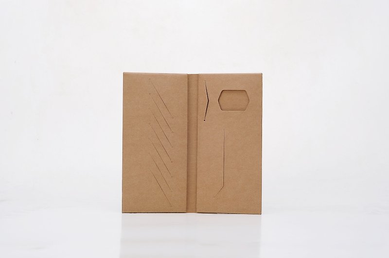 纸竹常乐长款钱包(棕色) - 皮夹/钱包 - 纸 咖啡色