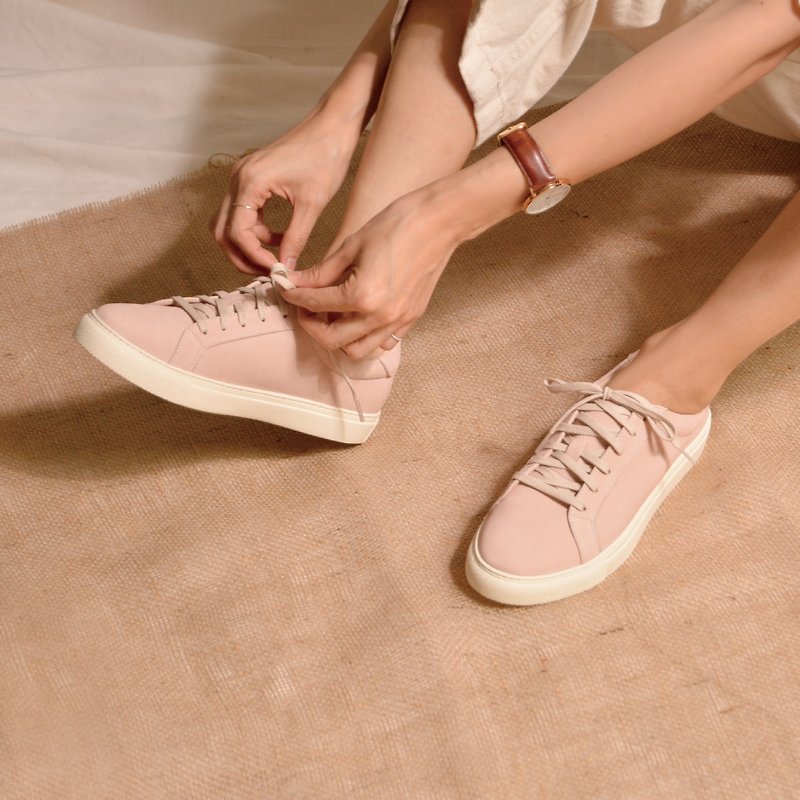 波鞋 N15粉 - 女款运动鞋/球鞋 - 真皮 粉红色