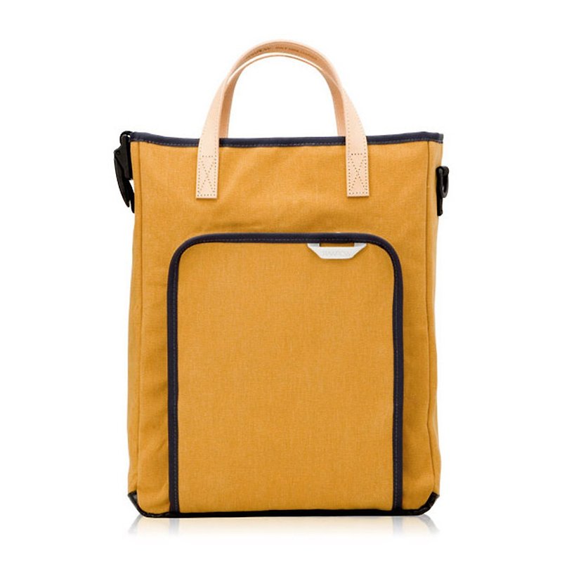 经典系列-15寸两用手提包-芥末黄(RTO100MU9F) - 手提包/手提袋 - 棉．麻 橘色