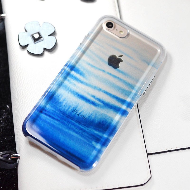 手机壳 【余波】 iPhone SE手机壳 - 手机壳/手机套 - 塑料 蓝色