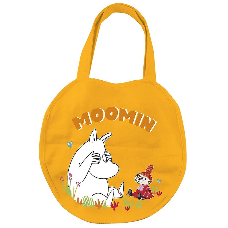 Moomin噜噜米授权-彩色造型包,AE01 - 手提包/手提袋 - 棉．麻 黄色