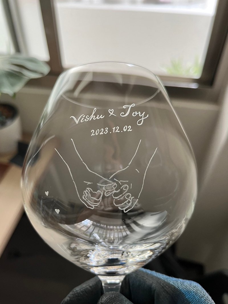 【定制化礼物】设计图案杯 私讯提供送礼节日 - 杯子 - 玻璃 透明