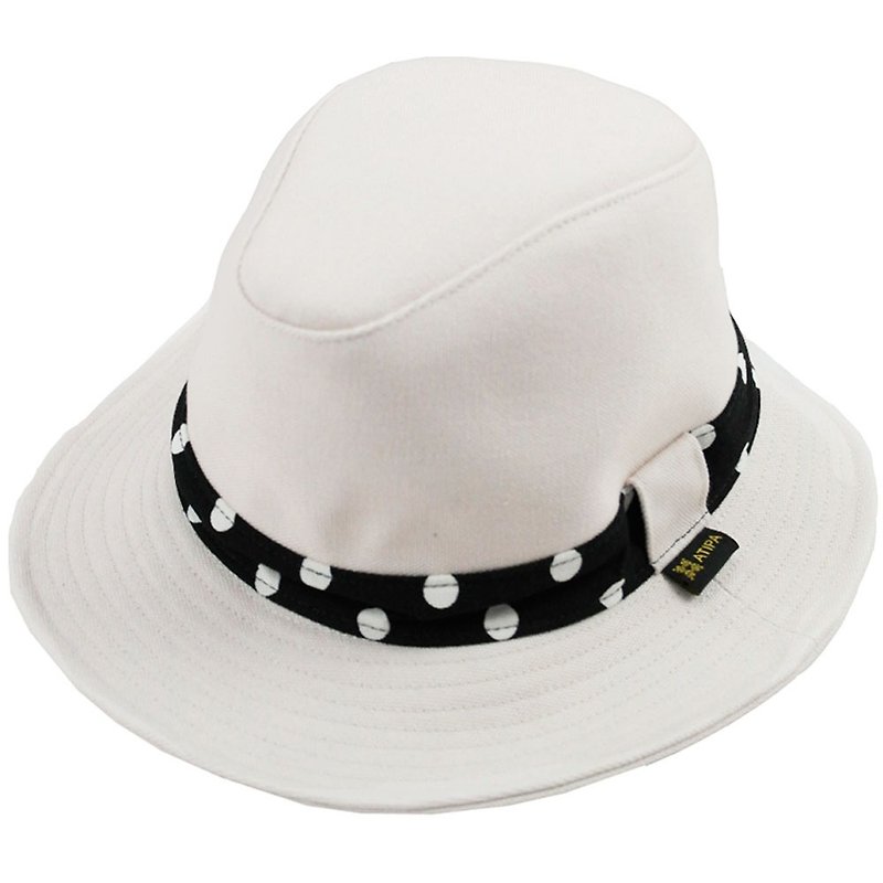 ATIPA Panapolka 象牙色 - 帽子 - 其他材质 白色