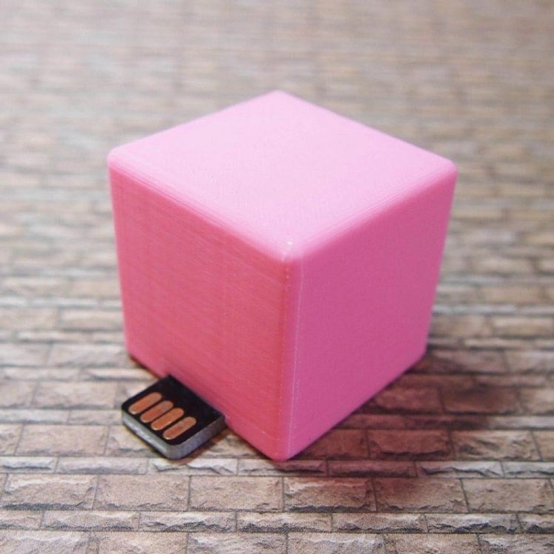 CubeLight 个性灯 - 浪漫粉 - 定制化 生日 情人 圣诞 毕业 礼物 - 灯具/灯饰 - 塑料 粉红色