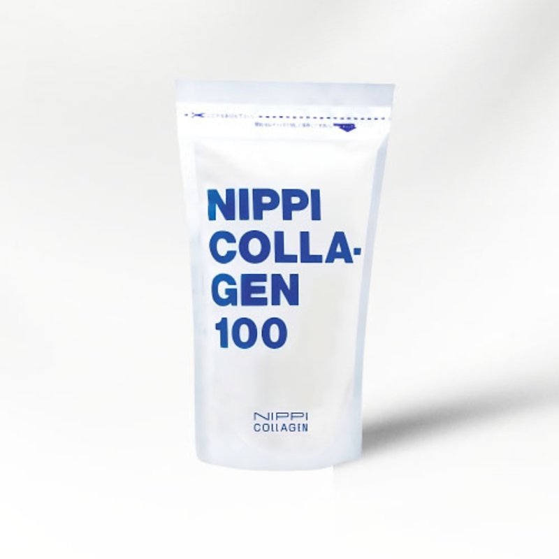 【NIPPI】100% 纯胶原蛋白胜肽 - 1包/110g - 健康/养生 - 浓缩/萃取物 蓝色