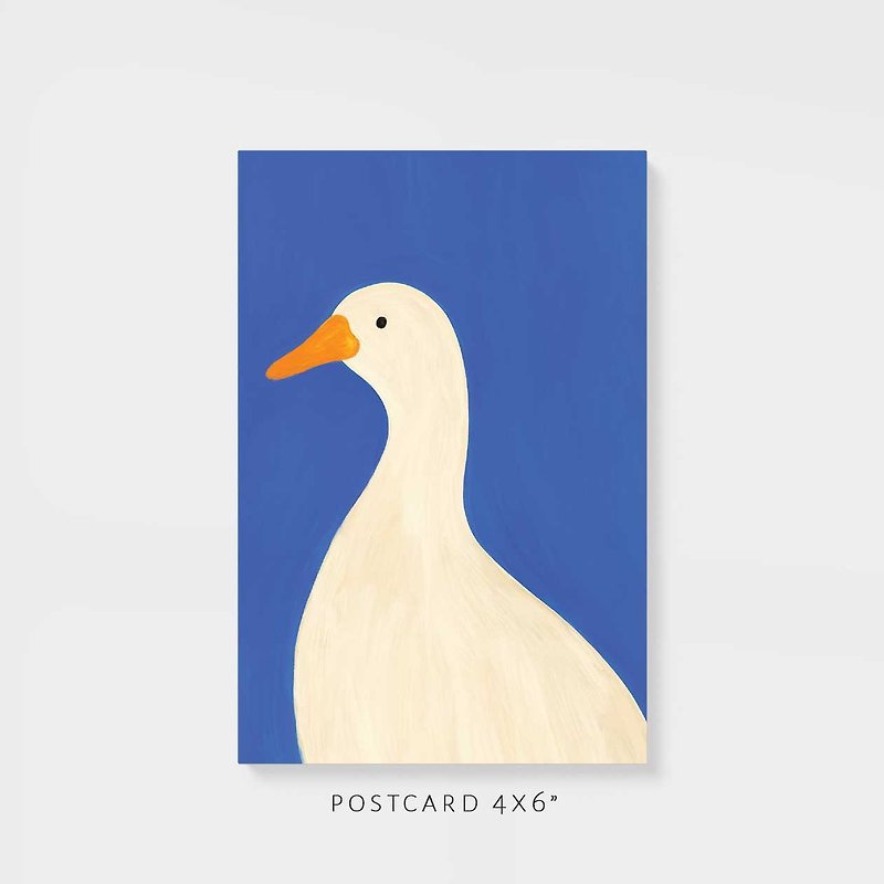 Postcard | Goose Goose Duck - 卡片/明信片 - 纸 蓝色