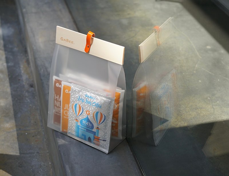 钻石型滤挂综合包 买十送一 - 咖啡 - 新鲜食材 透明