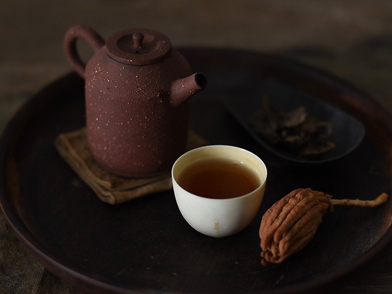 草木灰釉 手工超薄胎茶杯品茗 闻香蛋壳杯 岩茶利器 - 茶具/茶杯 - 瓷 