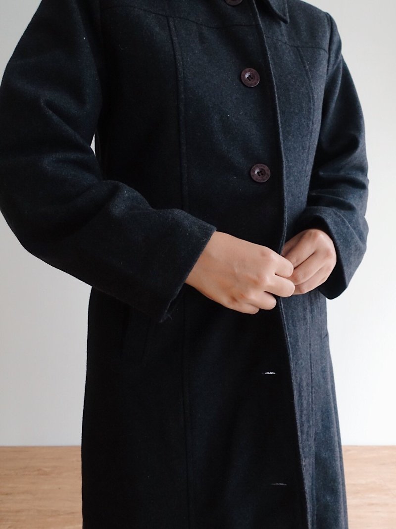 Vintage 大衣 / 混料 no.65 - 女装休闲/机能外套 - 其他材质 黑色