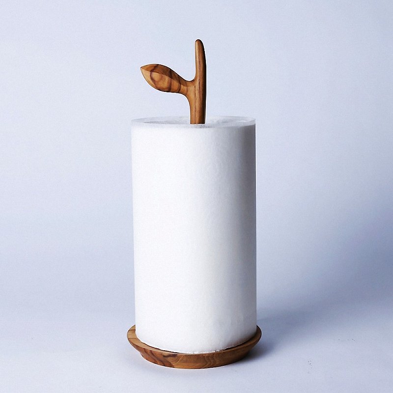 柚木LIFE纸巾架 - 厨房用具 - 木头 咖啡色
