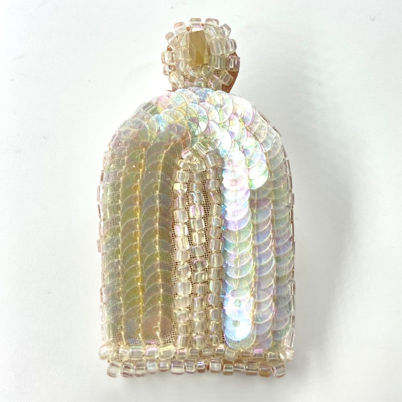 耳飾り　Perfume bottle　クリア　金具選択可能　片耳 - 耳环/耳夹 - 其他材质 透明