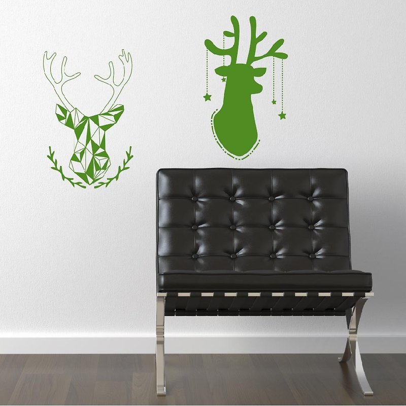 《Smart Design》创意无痕壁贴◆星空麋鹿 8色可选 - 墙贴/壁贴 - 纸 
