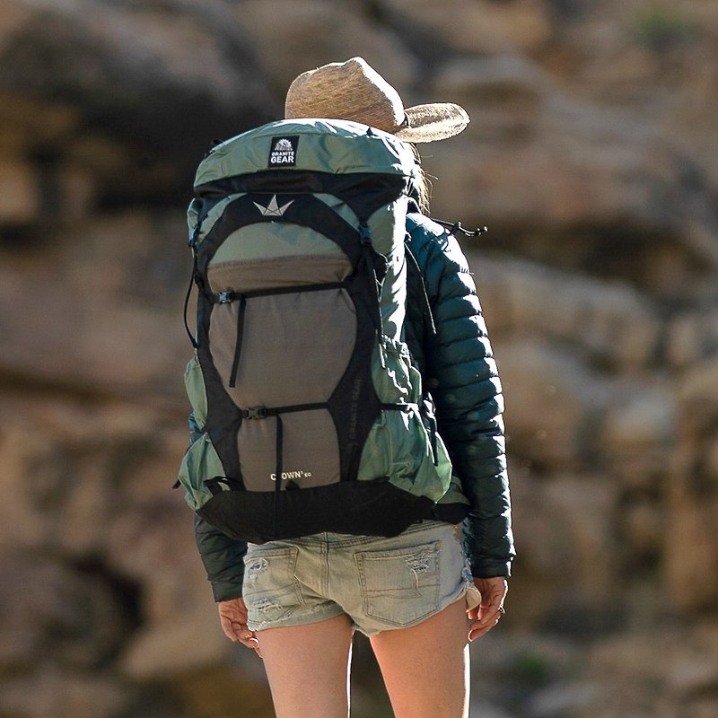 Granite Gear Crown3 60 女用登山健行背包 (60L) - 后背包/双肩包 - 尼龙 绿色