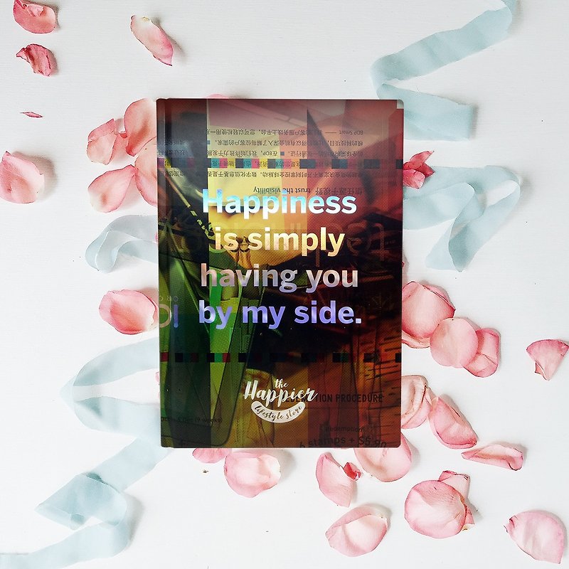 纸 笔记本/手帐 多色 - Mindset Republic Sketchbooks - Happiness is simply having you by my side.