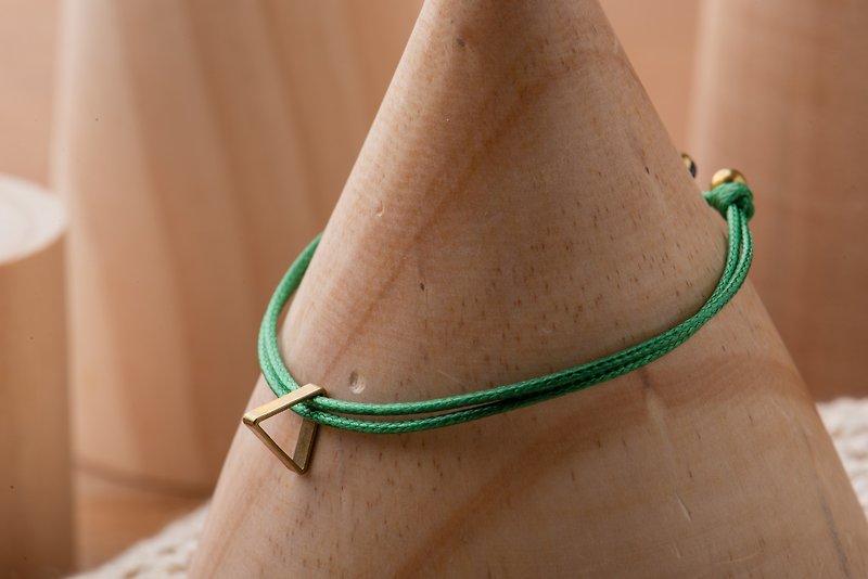 Charlene牵引 莹丝手绳-B款16L-手作 手环 手链 对链 脚链 项链 - 手链/手环 - 其他金属 绿色