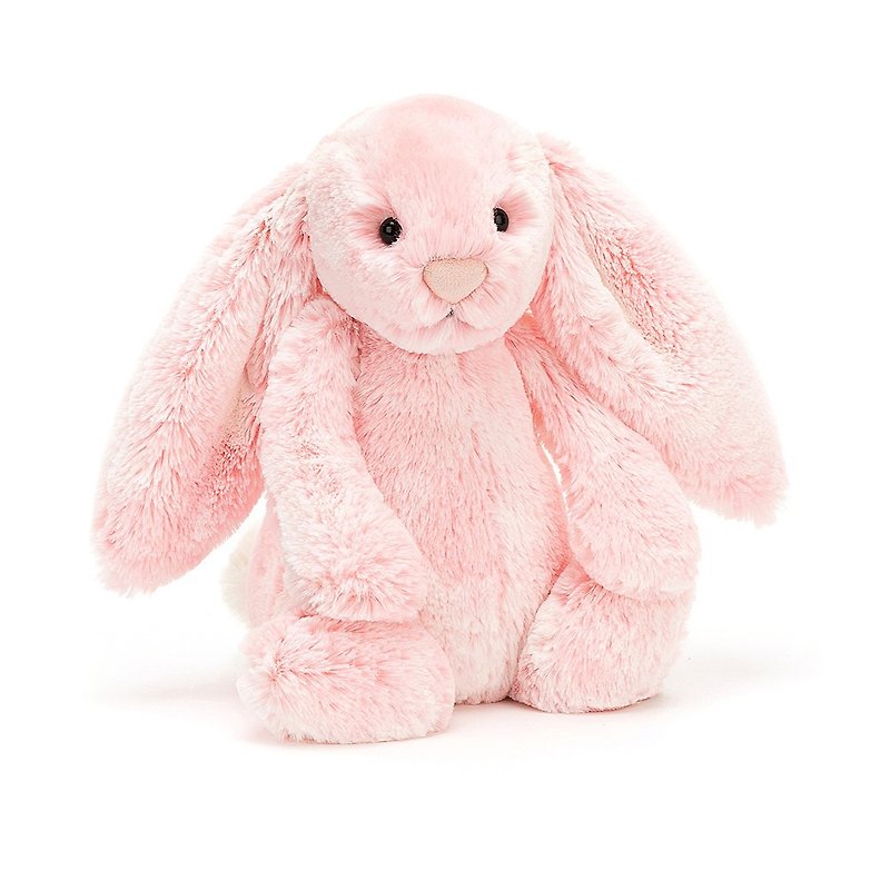 Jellycat Bashful Peony Bunny 樱花粉兔 31cm - 玩偶/公仔 - 聚酯纤维 粉红色