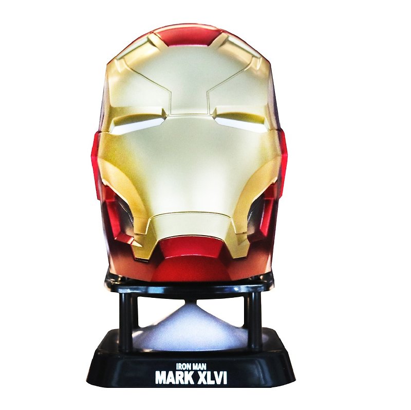 钢铁人Mark46头盔迷你蓝牙喇叭 - 扩音器/喇叭 - 塑料 红色