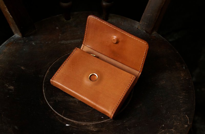小型收纳包 coin purse(可定制刻字) - 耳机 - 真皮 