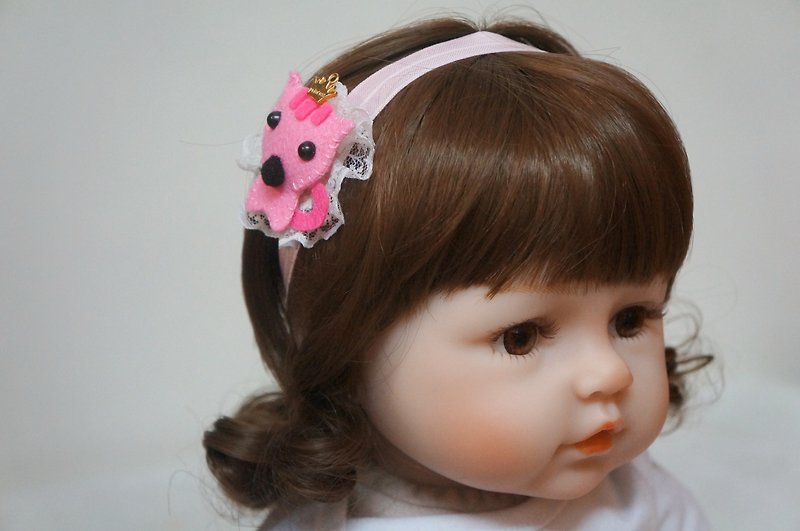 G4-宝宝儿童幼儿婴儿发带-发箍发圈弹性发带类 猫咪 - 婴儿帽/发带 - 其他材质 多色