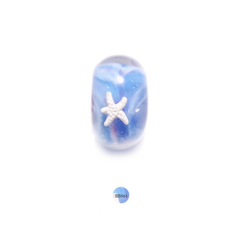 niconico 珠子编号 BBS01 - 手链/手环 - 玻璃 蓝色