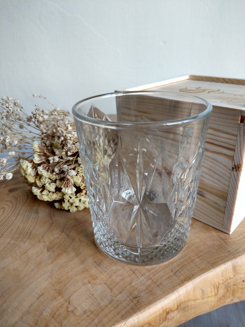赠限量木盒 进口无铅酒杯水杯 杯底刻字定制化 - 杯子 - 玻璃 透明