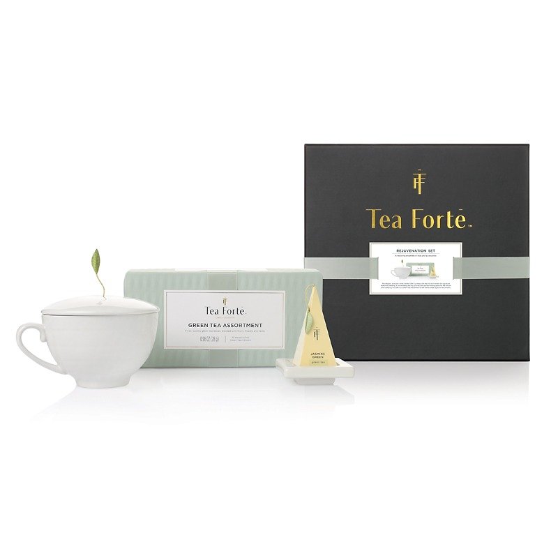 Tea Forte 单人独享 茶品茶具礼盒 Rejuvenation Gift Set - 茶 - 新鲜食材 