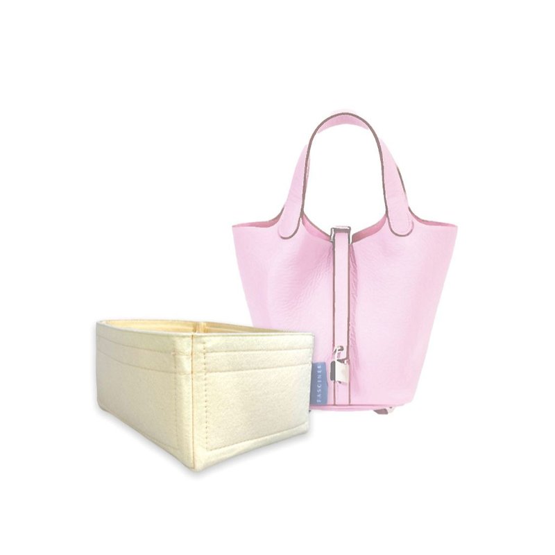 【香港制造|韩国绒布】手制内袋 Bag Organiser Hermes P26 - 化妆包/杂物包 - 其他材质 多色