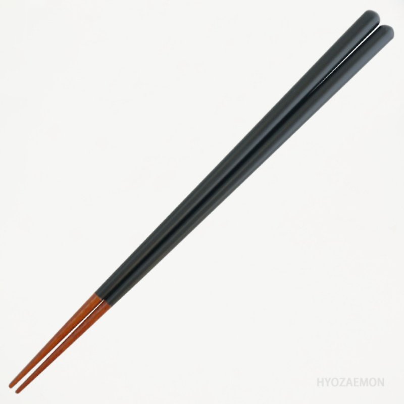 兵左衛門　食洗機対応箸　ブラック　大　23.5cm - 筷子/筷架 - 木头 