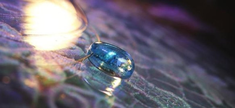 JEWEL of BLUE - 项链 - 其他金属 