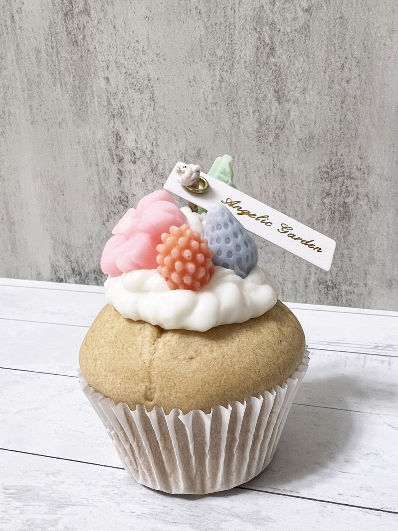 杂果Cupcake蜡烛 - 蜡烛/烛台 - 蜡 多色