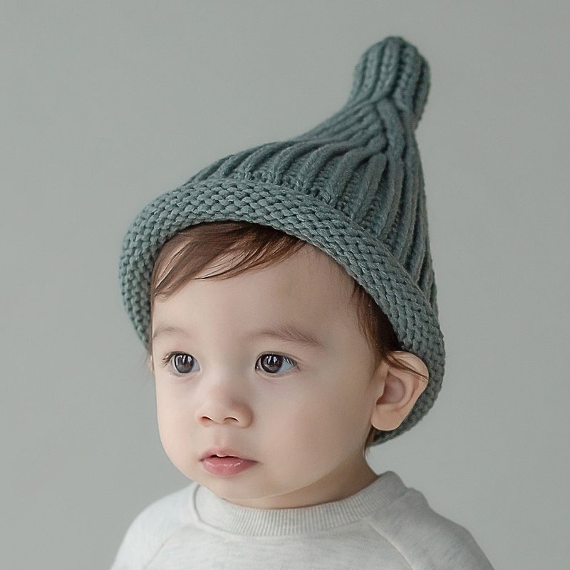 Happy Prince 韩国制 New totori针织婴儿童毛帽 - 婴儿帽/发带 - 其他人造纤维 蓝色