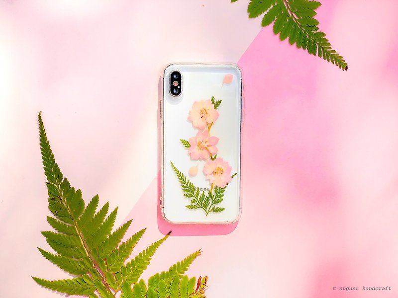 飛燕之葉 乾花手機殼  Pressed Flower Phone Cases - 手机壳/手机套 - 植物．花 