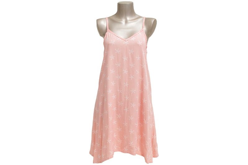 スターフィッシュプリントキャミソールドレス　＜ピンク＞ - 洋装/连衣裙 - 其他材质 粉红色