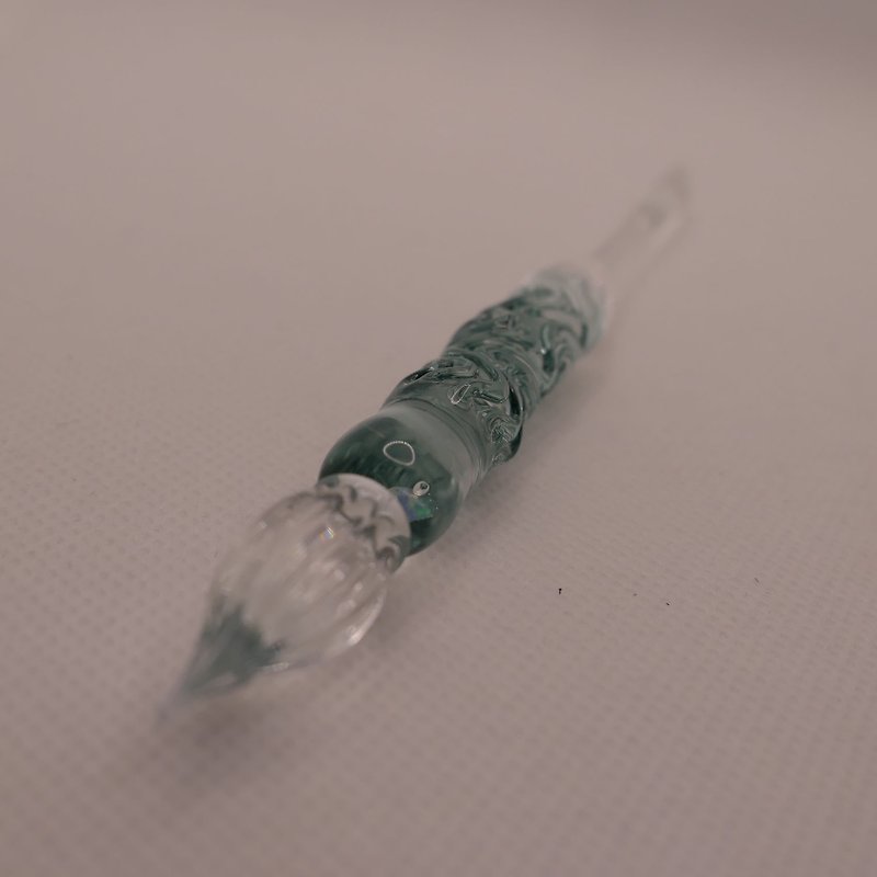 ガラスペン - 蘸水笔 - 玻璃 绿色
