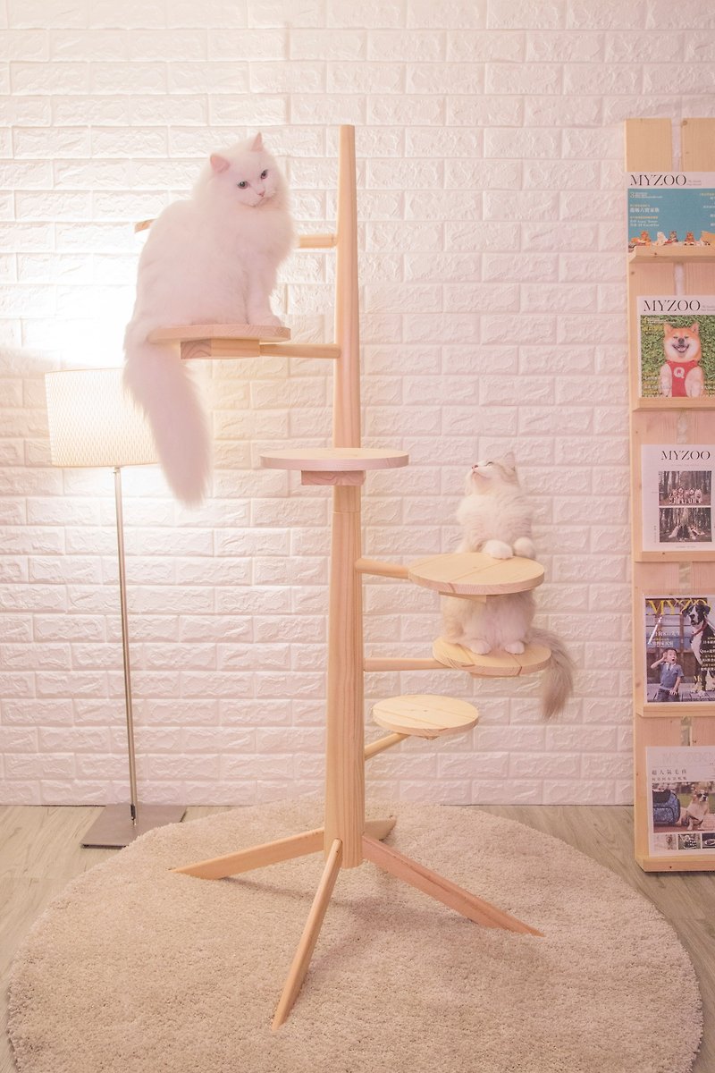 【MYZOO】Ballet芭蕾旋转猫跳台 - 其他 - 木头 