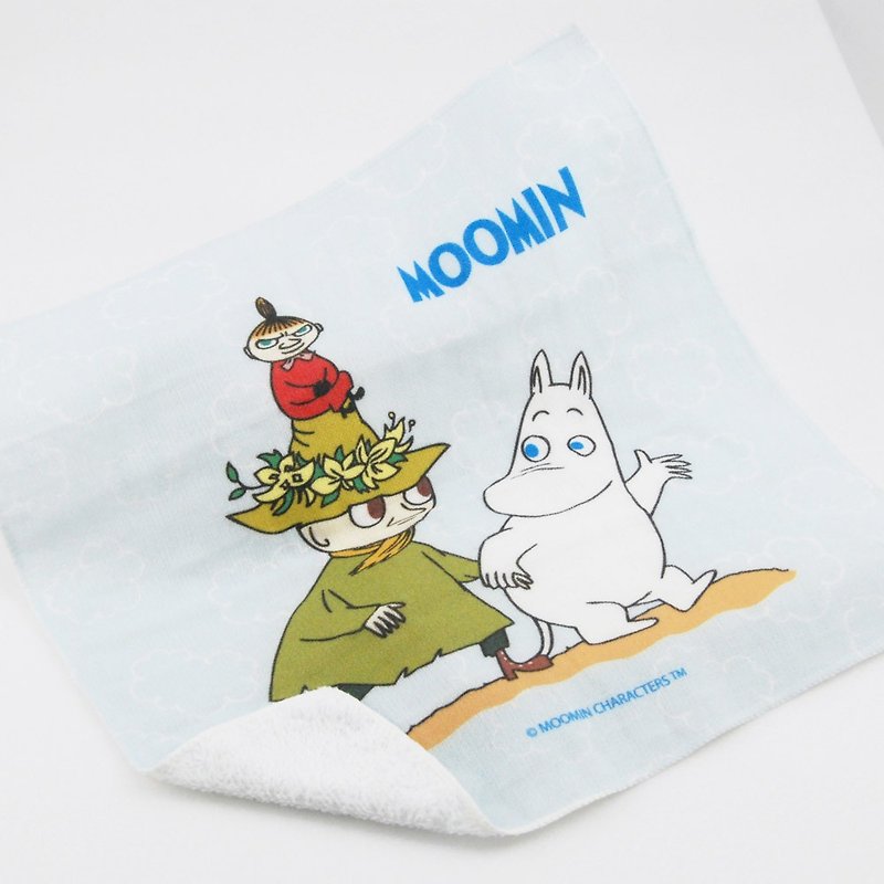 Moomin噜噜米授权：【Let's Go】-柔棉小方巾(280g) - 毛巾浴巾 - 棉．麻 多色