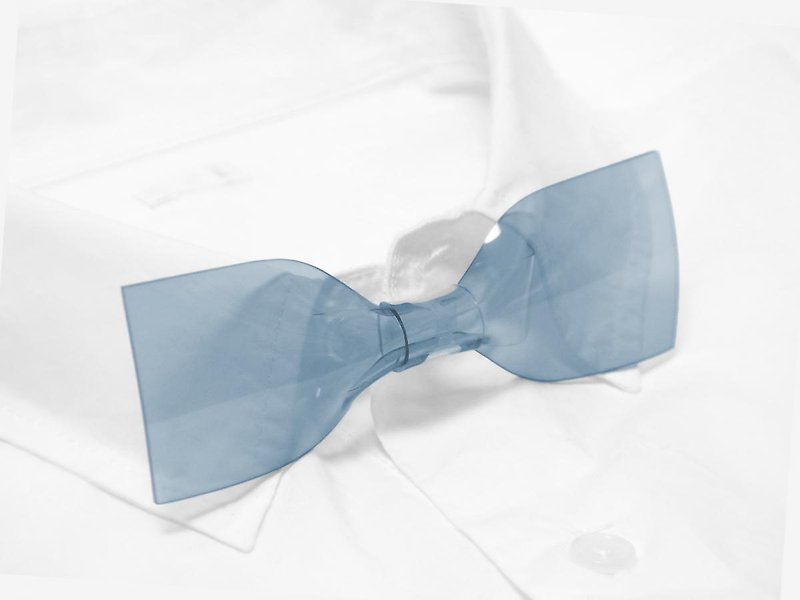 透明超ネクタイ (ポーラーナイト) - 领带/领带夹 - 其他材质 蓝色