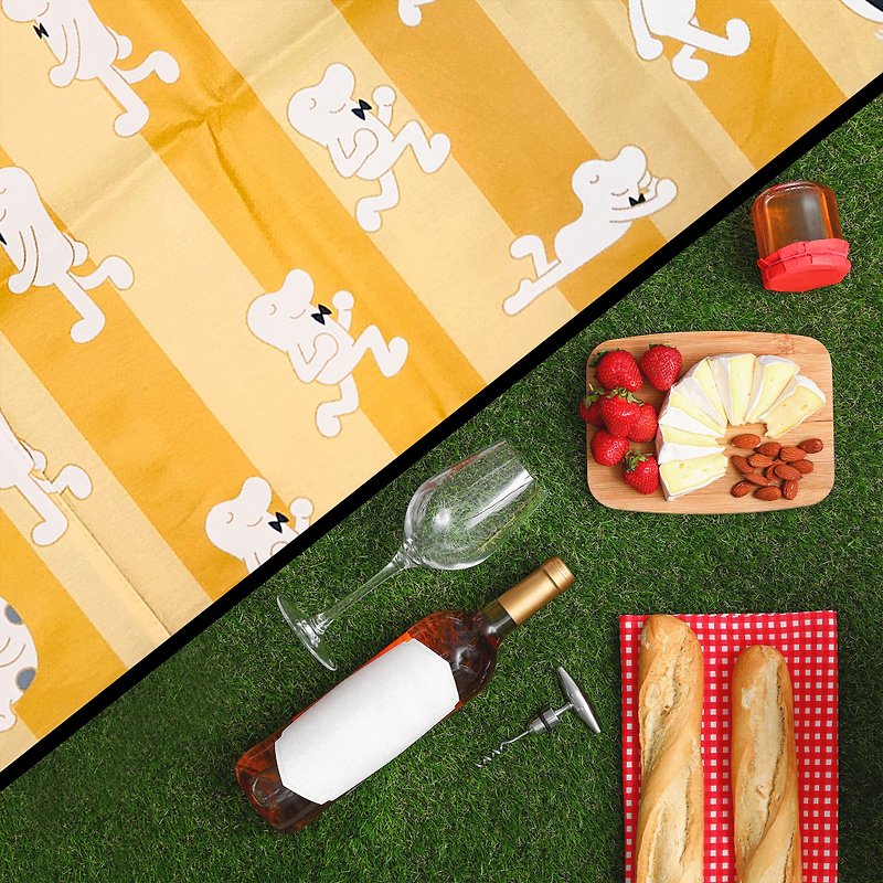 cama Beano & Friends 野餐垫-走吧!去野餐 - 野餐垫/露营用品 - 其他材质 多色