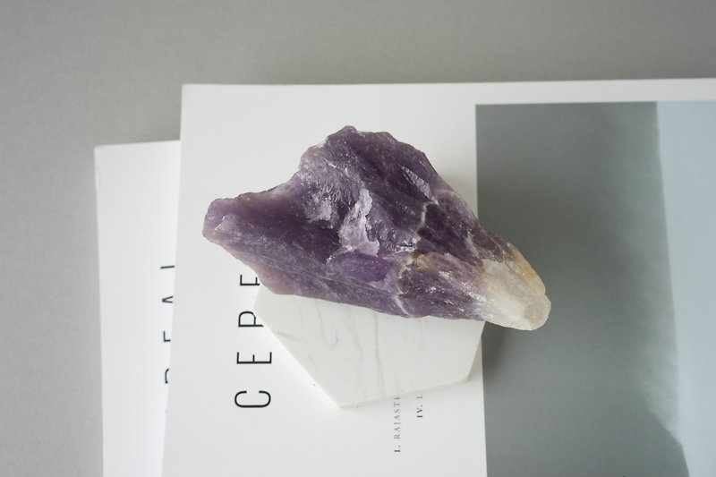 天然扩香 紫罗兰水晶 矿石系列 - 香薰/精油/线香 - 水晶 紫色
