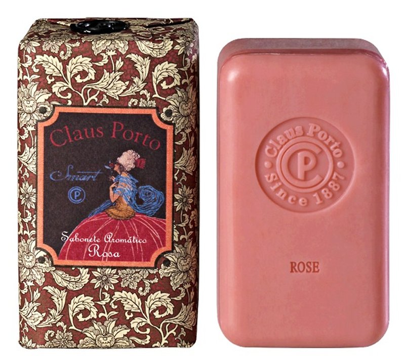 【葡萄牙百年皇室御用香皂】SMART 灵巧仕女玫瑰香皂 - 肥皂/手工皂 - 其他材质 