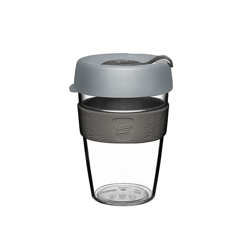 澳洲 KeepCup 轻漾 随身杯/咖啡杯/环保杯/外带杯 M - 伦敦雾雨 - 咖啡杯/马克杯 - 塑料 灰色