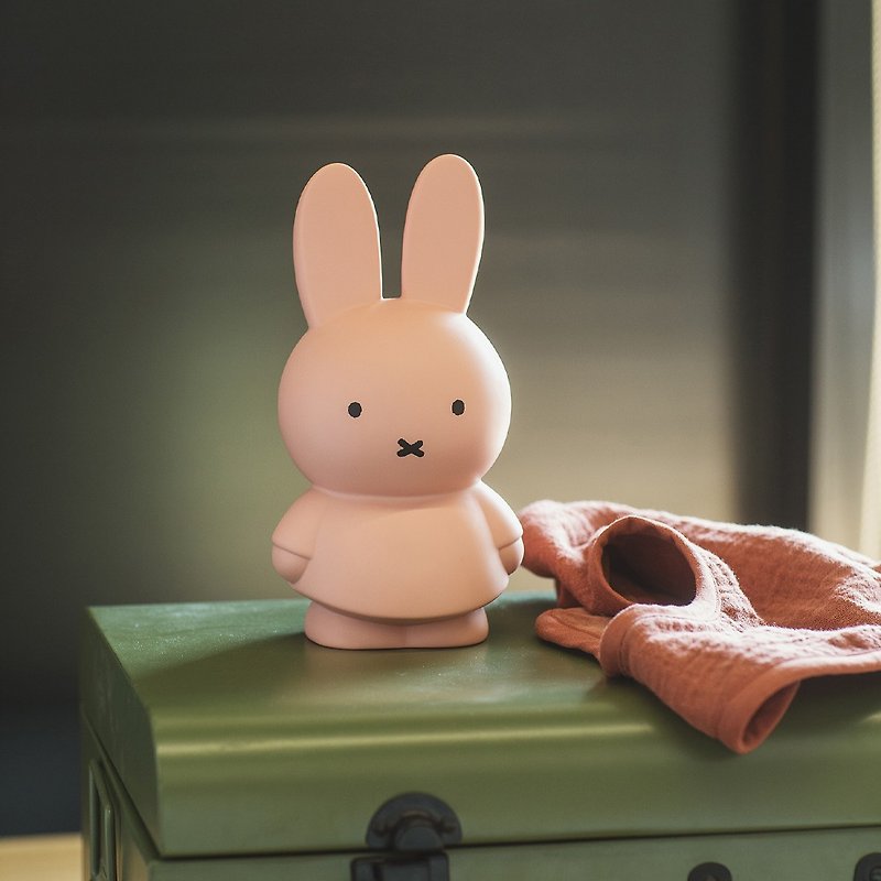 Miffy 米菲兔莫兰迪色系款公仔存钱筒-中号 浅粉色 - 储蓄罐 - 其他材质 