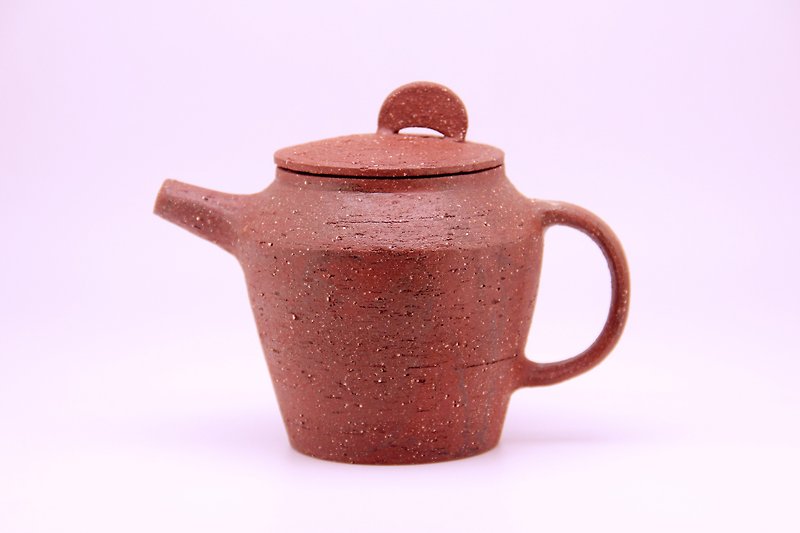 赤色系列-手拉坏茶壶  茶具 壶 茶壶 父亲节 - 茶具/茶杯 - 陶 红色