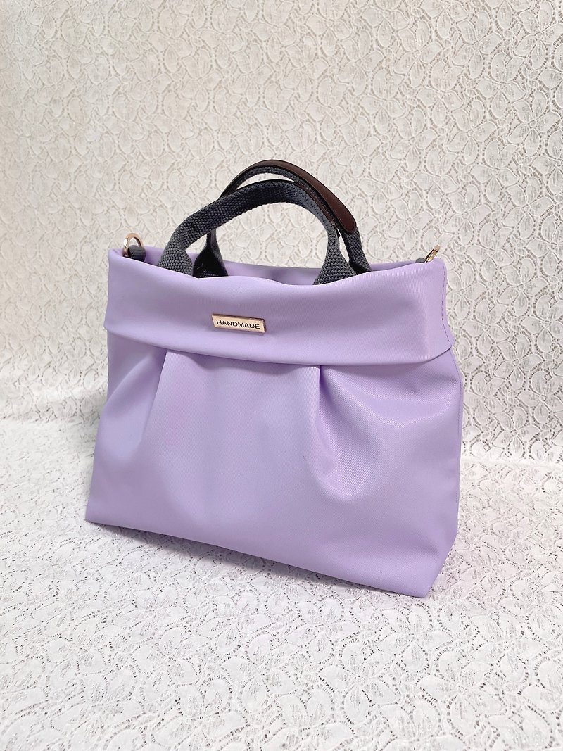 反折澎澎包 - 手提包/手提袋 - 其他材质 紫色