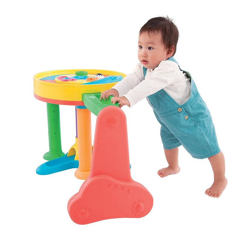 多功能趣味学步圆桌/宝宝玩具/婴儿玩具- - 玩具/玩偶 - 其他材质 多色